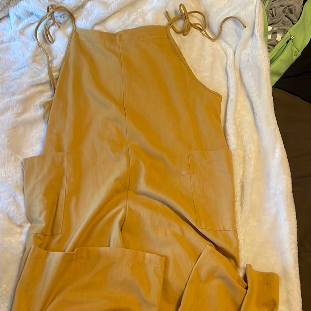 2 for 15$// Yellow Wide Leg jumpsuit